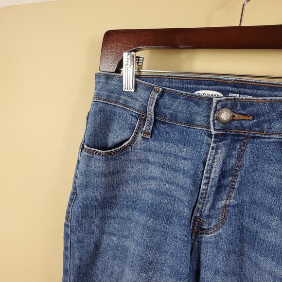 Old Navy Mid-Rise Super Skinny Ankle Jean Size 2 - Picture 4 of 10